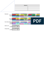 Game Schedule (10 Teams-2 Brackets) - Final