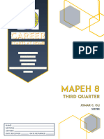 Mapeh 8 Q3 21-22