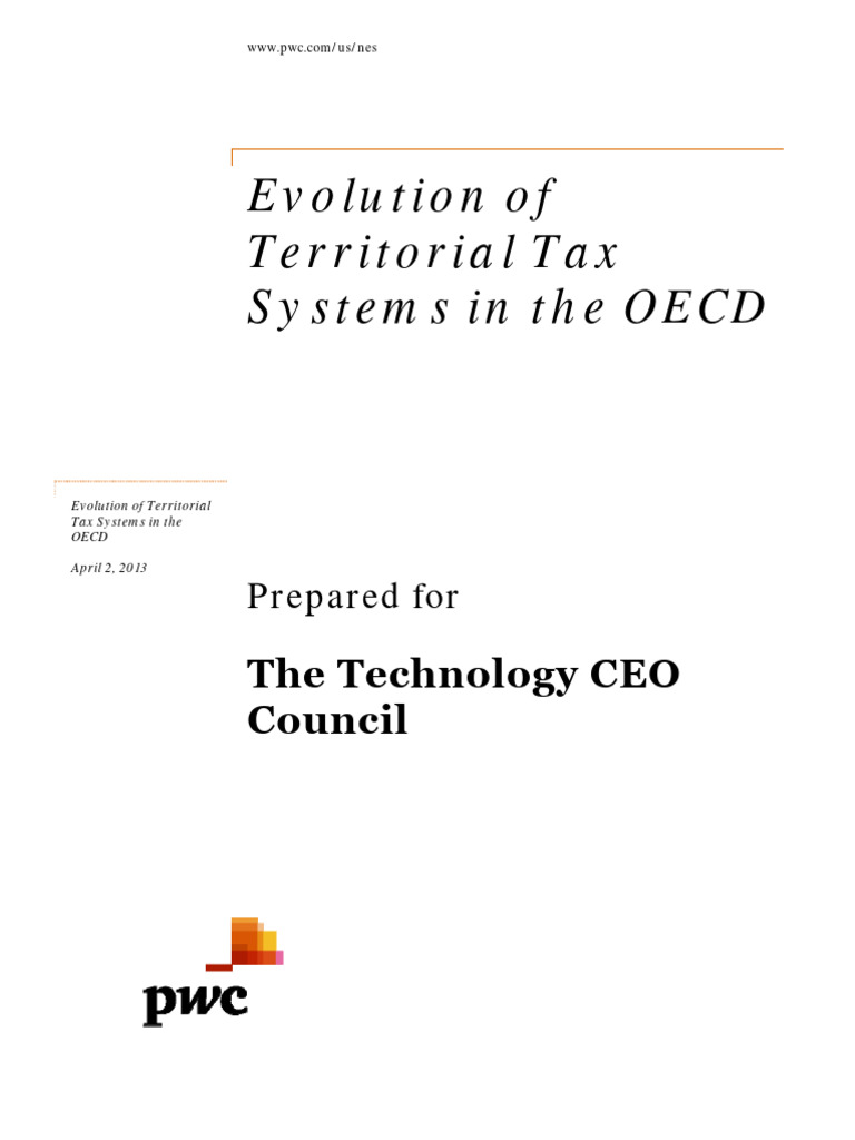 Evolution Of Territorial Tax Systems 20130402b Download Free Pdf