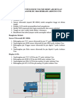 Simulasi Alat Pengukur Volume Debit Air Dengan Sensor Ultrasonik HC