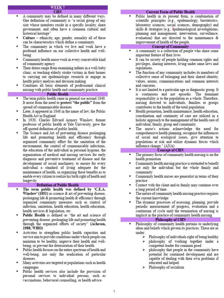 Ca411 Midterm Notes | PDF | Nursing | Tuberculosis
