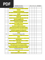 EHS Checklist-QC