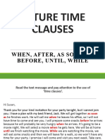 Future Time Clauses 2
