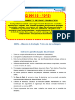 Resolução - (032 99116 - 4945) - Mapa - Pedagogia - Saúde e Educação - 51 2024