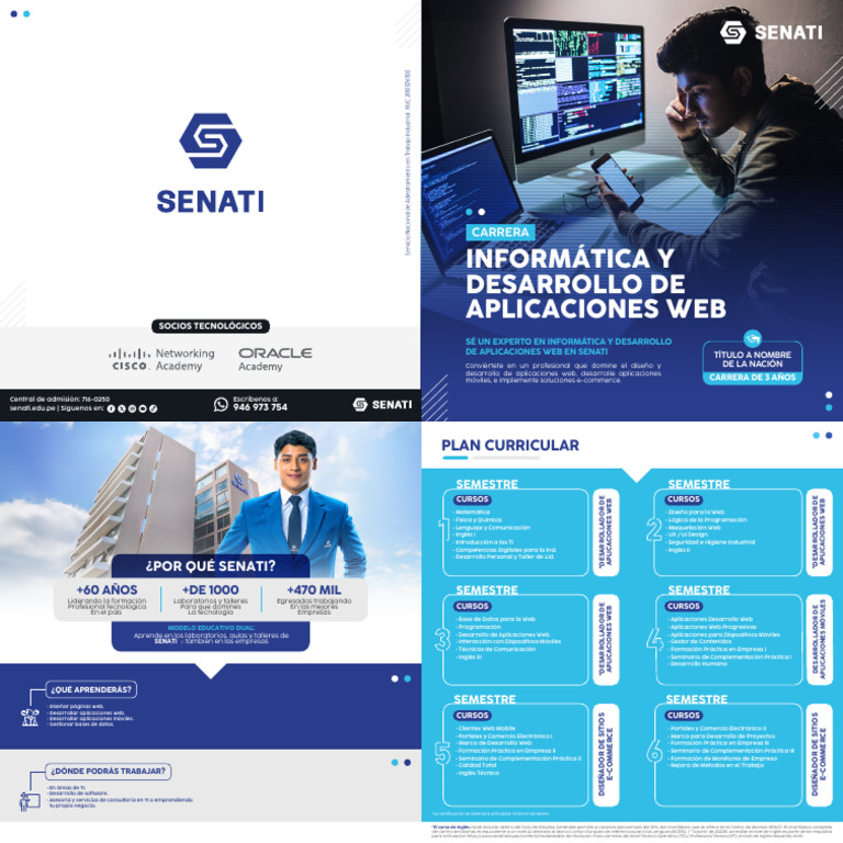 Informática y Desarrollo Web en SENATI | PDF | Comercio electrónico ...