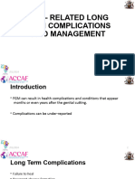 Chapter 4 FGM-related Longterm, Urogynecological Complications