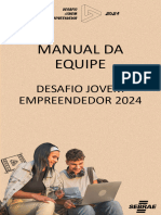 Manual Da Equipe - Desafio Jovem Empreendedor Sebrae 2024