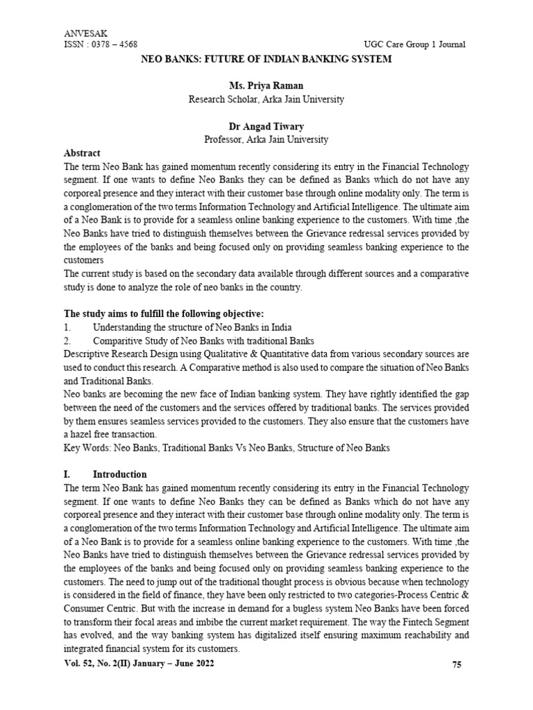 Ms. Priya Raman - 1 | PDF | Banks | Reserve Bank Of India