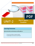 Reading Material #2 in Forensic Accounting - Psychology of The Fraudsters