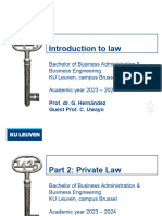ITL Private Law Class 1&2
