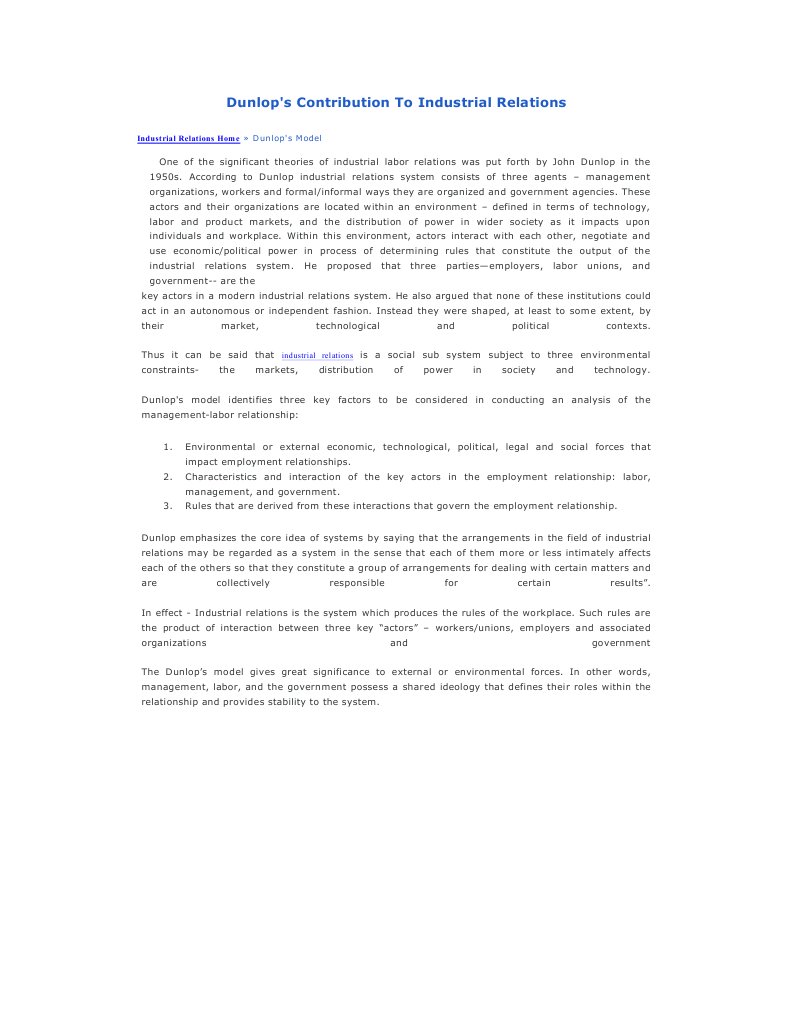 Industrial Relations Pdf