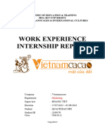 Work Experience Internship RP