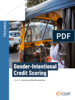 Tech Guide - Gender Intentional Credit Scoring 2024