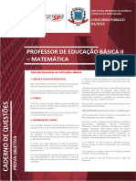 APEBIIprofessor de Educacao Basica II Matematica