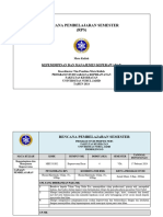 RPS Kepemimpinan Dan Manajemen Keperawatan Sarjana Keperawatan Kelas