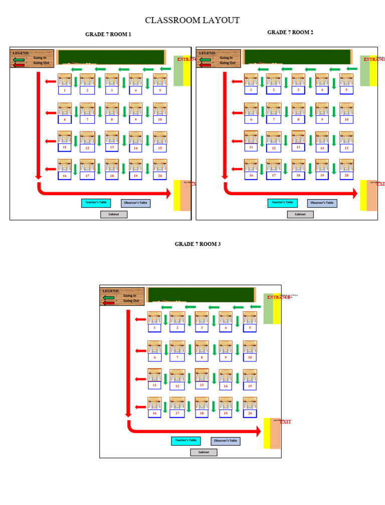 1 Classroom Layout | Download Free PDF | Educational Environment | Students