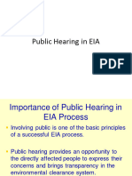 Public Hearing in EIA