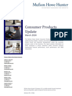 Consumer Products Update - March 2024