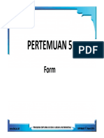 Pertemuan 5