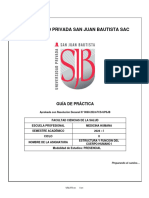 G.P. Estructura y Función de Los Sistemas Del Cuerpo Humano I Histología 2024-1