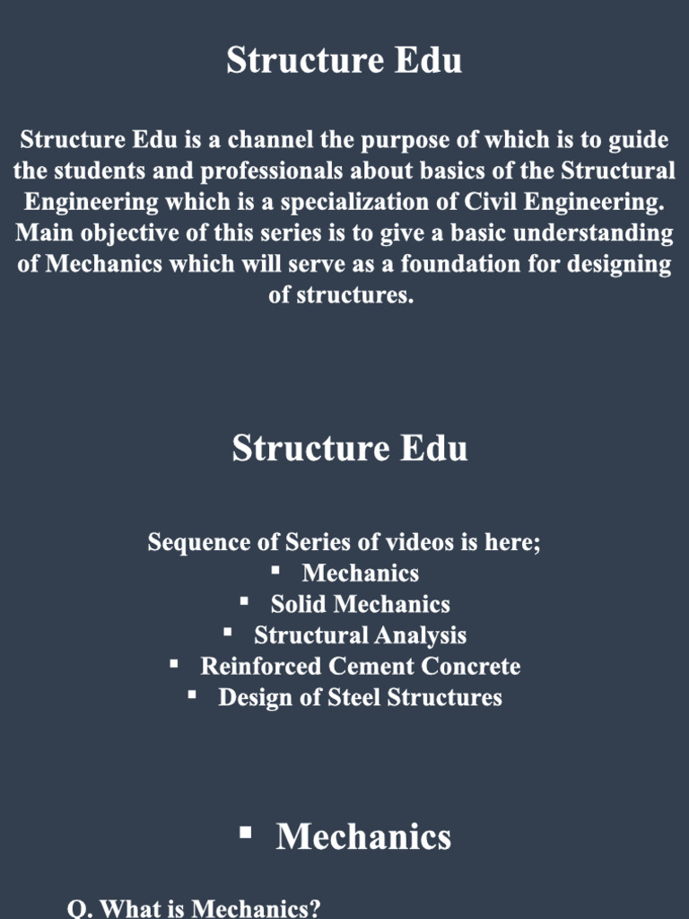 Basics of Structural Engineering | PDF