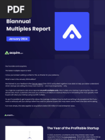 Acquire Biannual Multiples Report Jan 2024