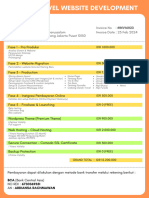 Invoice To:: H. Ahmad Faiz, S.E