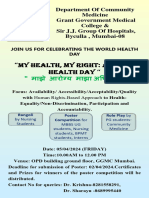 World Health Day 2024 Celebration