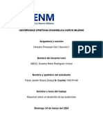 Resumen Sobre El Desarrollo de Las Audiencias