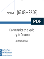 Clase 01 Electrostática en El Vacío - Coulomb v4.1