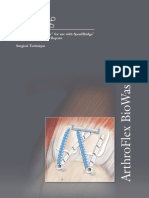 Arthroflex Biowasher For Use With Speedbridge Knotless Rotator Cuff Repairs