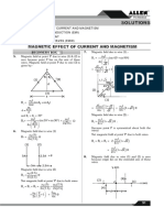 P (1) (2) d θ θ I 45° 90° 90° P r (1) (2) : Physics: Hints and Solutions