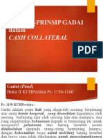 6-Prinsip Gadai Dalam Cash Collateral