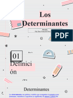 Clase 02 Los Determinantes