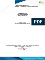 Caso 1 - Reconocimiento de La Normatividad en General y Farmacéutica