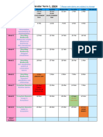 Biology Unit 1 & 2 Calendar 2024