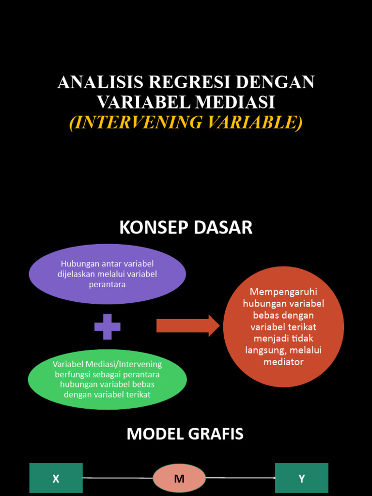 Analisis Variabel Mediasi dalam Regresi | PDF