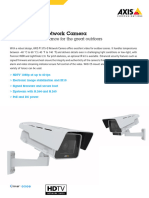 Datasheet Axis p1375 e Network Camera en US 424958