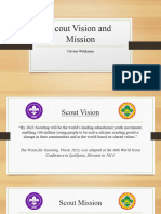 Scout Vision and Mission