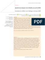 Pneumonia em Crianças: Novo Desafio No Ano de 2022: Pneumonia in Children: New Challenge in The Year 2022