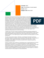Non-Proliferation of Nuclear Weapons (Ireland)