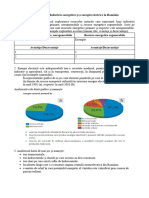 Fișă de Lucru - Industria Energetică Și A Energiei Electrice