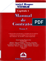Manual de Contratos Capitulo 1 Roque Vitolo