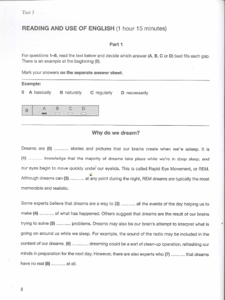 Test 1 R U of e | PDF