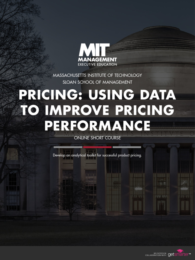 The Pricing Brochure MIT | PDF | Pricing | Educational Technology