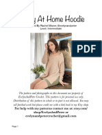 Happy at Home Hoodie: Designed by Rachel Misner, @evelynandpeter Level-Intermediate