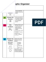 RACE Writing Graphic Organizer