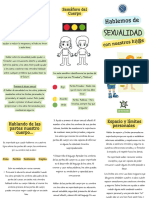 Tríptico Sexualidad Iº Ciclo