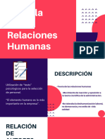 Relaciones Humanas