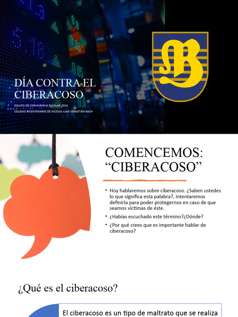 Día contra el Ciberacoso 2024 | PDF | Acoso cibernético